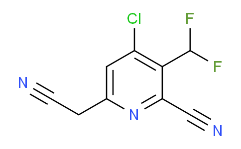 AM206692 | 1807026-14-7 | 4-Chloro-2-cyano-3-(difluoromethyl)pyridine-6-acetonitrile