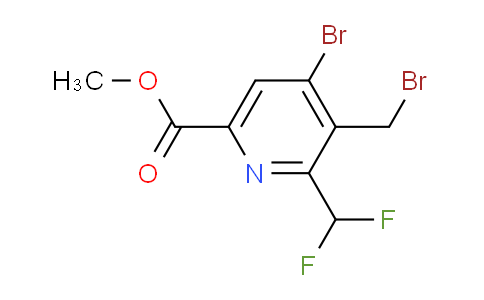 AM206696 | 1804848-60-9 | Methyl 4-bromo-3-(bromomethyl)-2-(difluoromethyl)pyridine-6-carboxylate