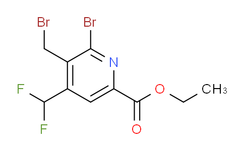 AM206698 | 1805381-64-9 | Ethyl 2-bromo-3-(bromomethyl)-4-(difluoromethyl)pyridine-6-carboxylate