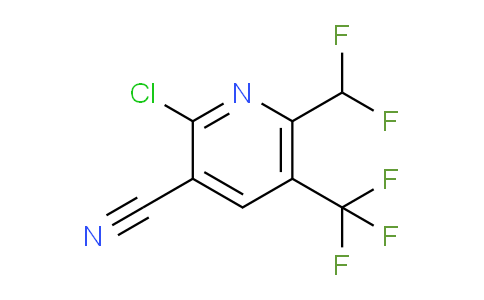 AM206699 | 1805387-93-2 | 2-Chloro-3-cyano-6-(difluoromethyl)-5-(trifluoromethyl)pyridine