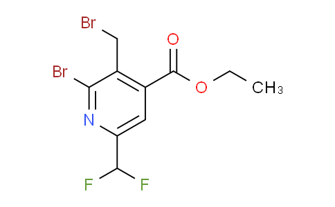 AM206700 | 1804858-41-0 | Ethyl 2-bromo-3-(bromomethyl)-6-(difluoromethyl)pyridine-4-carboxylate