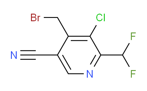 AM206703 | 1807024-61-8 | 4-(Bromomethyl)-3-chloro-5-cyano-2-(difluoromethyl)pyridine