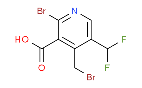 AM206705 | 1804489-48-2 | 2-Bromo-4-(bromomethyl)-5-(difluoromethyl)pyridine-3-carboxylic acid