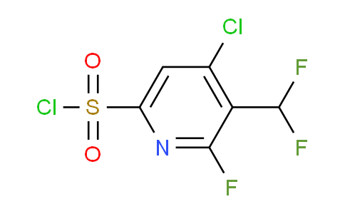 AM206709 | 1807041-25-3 | 4-Chloro-3-(difluoromethyl)-2-fluoropyridine-6-sulfonyl chloride