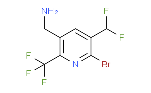 AM206714 | 1806867-41-3 | 5-(Aminomethyl)-2-bromo-3-(difluoromethyl)-6-(trifluoromethyl)pyridine
