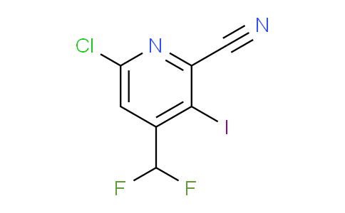AM206720 | 1805380-69-1 | 6-Chloro-2-cyano-4-(difluoromethyl)-3-iodopyridine