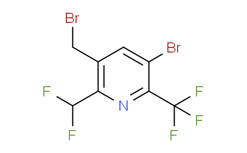 AM206723 | 1806858-87-6 | 3-Bromo-5-(bromomethyl)-6-(difluoromethyl)-2-(trifluoromethyl)pyridine