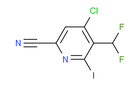 AM206724 | 1805049-92-6 | 4-Chloro-6-cyano-3-(difluoromethyl)-2-iodopyridine