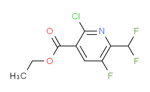AM206725 | 1805262-41-2 | Ethyl 2-chloro-6-(difluoromethyl)-5-fluoropyridine-3-carboxylate