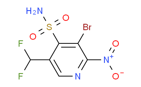 AM206726 | 1805036-93-4 | 3-Bromo-5-(difluoromethyl)-2-nitropyridine-4-sulfonamide