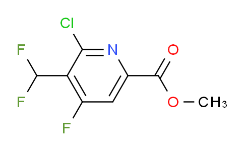 AM206727 | 1806915-92-3 | Methyl 2-chloro-3-(difluoromethyl)-4-fluoropyridine-6-carboxylate