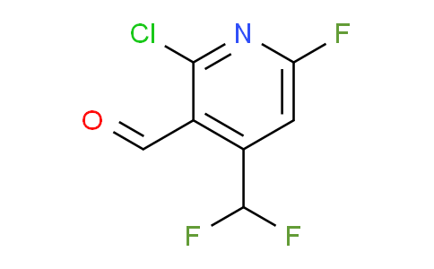 AM206733 | 1804674-10-9 | 2-Chloro-4-(difluoromethyl)-6-fluoropyridine-3-carboxaldehyde