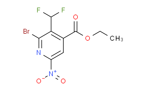 AM206751 | 1805381-07-0 | Ethyl 2-bromo-3-(difluoromethyl)-6-nitropyridine-4-carboxylate