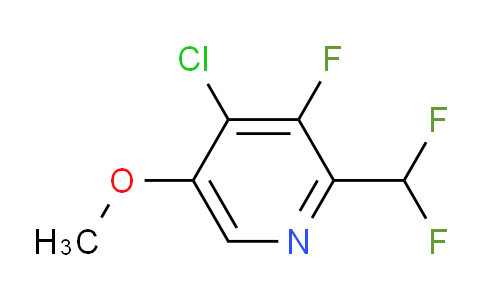 AM206761 | 1806914-03-3 | 4-Chloro-2-(difluoromethyl)-3-fluoro-5-methoxypyridine