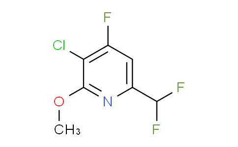 AM206763 | 1805260-50-7 | 3-Chloro-6-(difluoromethyl)-4-fluoro-2-methoxypyridine