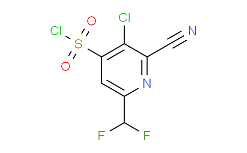 AM206771 | 1805980-98-6 | 3-Chloro-2-cyano-6-(difluoromethyl)pyridine-4-sulfonyl chloride
