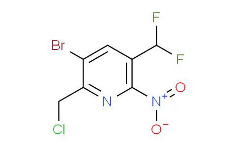 AM206778 | 1804431-32-0 | 3-Bromo-2-(chloromethyl)-5-(difluoromethyl)-6-nitropyridine