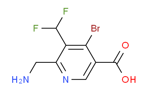 AM206788 | 1805942-11-3 | 2-(Aminomethyl)-4-bromo-3-(difluoromethyl)pyridine-5-carboxylic acid