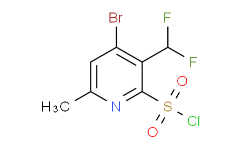AM206790 | 1806869-01-1 | 4-Bromo-3-(difluoromethyl)-6-methylpyridine-2-sulfonyl chloride