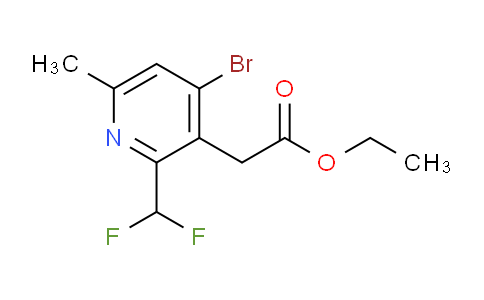 AM206794 | 1806918-30-8 | Ethyl 4-bromo-2-(difluoromethyl)-6-methylpyridine-3-acetate