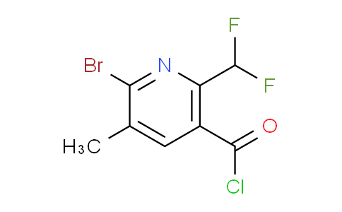 AM206796 | 1805356-09-5 | 2-Bromo-6-(difluoromethyl)-3-methylpyridine-5-carbonyl chloride