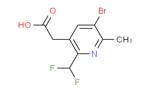 AM206798 | 1805936-98-4 | 3-Bromo-6-(difluoromethyl)-2-methylpyridine-5-acetic acid