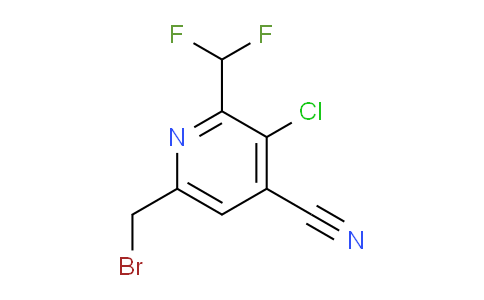 AM206801 | 1805360-91-1 | 6-(Bromomethyl)-3-chloro-4-cyano-2-(difluoromethyl)pyridine