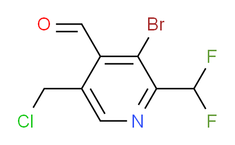 AM206803 | 1805355-29-6 | 3-Bromo-5-(chloromethyl)-2-(difluoromethyl)pyridine-4-carboxaldehyde