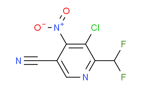 AM206806 | 1804852-87-6 | 3-Chloro-5-cyano-2-(difluoromethyl)-4-nitropyridine