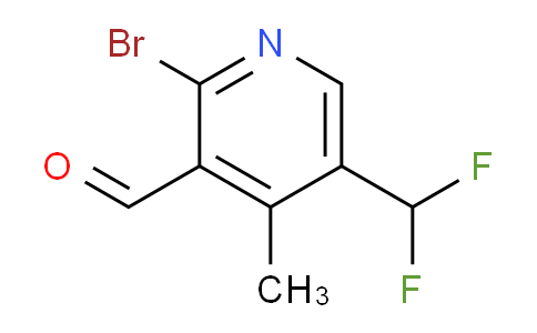 AM206809 | 1804843-05-7 | 2-Bromo-5-(difluoromethyl)-4-methylpyridine-3-carboxaldehyde