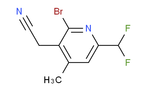 AM206811 | 1806865-50-8 | 2-Bromo-6-(difluoromethyl)-4-methylpyridine-3-acetonitrile