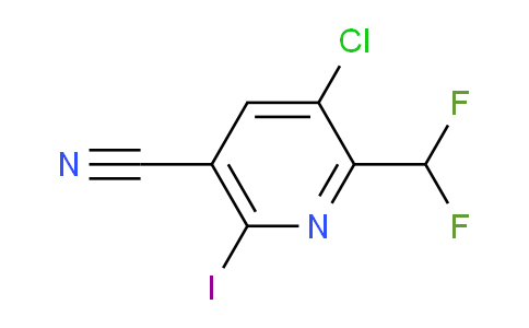 AM206819 | 1805049-81-3 | 3-Chloro-5-cyano-2-(difluoromethyl)-6-iodopyridine
