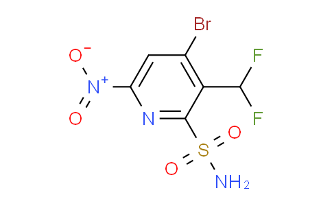 AM206821 | 1805380-24-8 | 4-Bromo-3-(difluoromethyl)-6-nitropyridine-2-sulfonamide