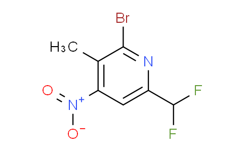 AM206822 | 1805430-87-8 | 2-Bromo-6-(difluoromethyl)-3-methyl-4-nitropyridine