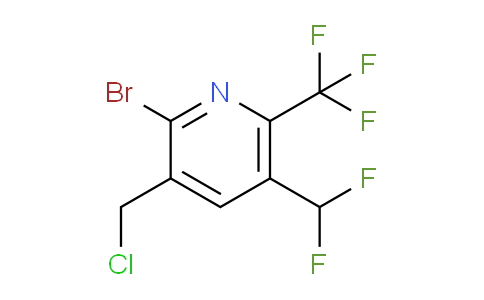 AM206826 | 1805340-99-1 | 2-Bromo-3-(chloromethyl)-5-(difluoromethyl)-6-(trifluoromethyl)pyridine