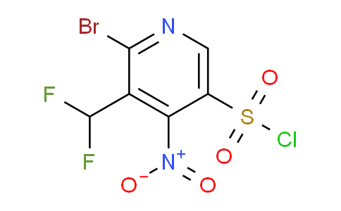 AM206827 | 1805946-39-7 | 2-Bromo-3-(difluoromethyl)-4-nitropyridine-5-sulfonyl chloride