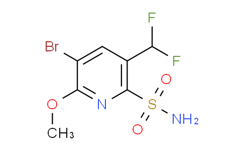 AM206828 | 1805351-98-7 | 3-Bromo-5-(difluoromethyl)-2-methoxypyridine-6-sulfonamide