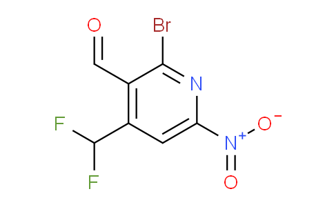 AM206848 | 1805380-35-1 | 2-Bromo-4-(difluoromethyl)-6-nitropyridine-3-carboxaldehyde