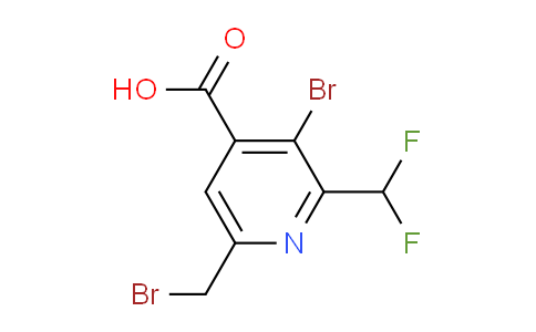 AM206849 | 1805365-45-0 | 3-Bromo-6-(bromomethyl)-2-(difluoromethyl)pyridine-4-carboxylic acid