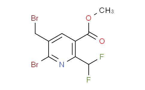 AM206851 | 1807001-05-3 | Methyl 2-bromo-3-(bromomethyl)-6-(difluoromethyl)pyridine-5-carboxylate