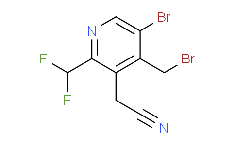 AM206867 | 1805355-82-1 | 5-Bromo-4-(bromomethyl)-2-(difluoromethyl)pyridine-3-acetonitrile