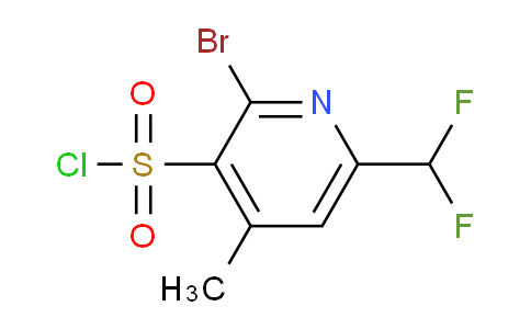 AM206869 | 1805438-62-3 | 2-Bromo-6-(difluoromethyl)-4-methylpyridine-3-sulfonyl chloride