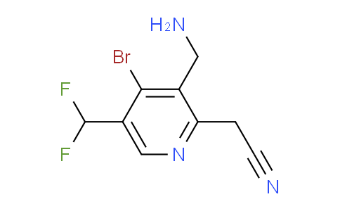 AM206873 | 1805941-14-3 | 3-(Aminomethyl)-4-bromo-5-(difluoromethyl)pyridine-2-acetonitrile