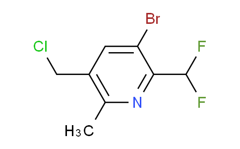 AM206878 | 1806912-79-7 | 3-Bromo-5-(chloromethyl)-2-(difluoromethyl)-6-methylpyridine