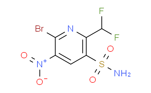 AM206879 | 1804494-33-4 | 2-Bromo-6-(difluoromethyl)-3-nitropyridine-5-sulfonamide