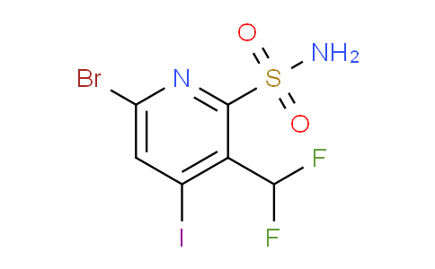 AM206886 | 1806865-48-4 | 6-Bromo-3-(difluoromethyl)-4-iodopyridine-2-sulfonamide