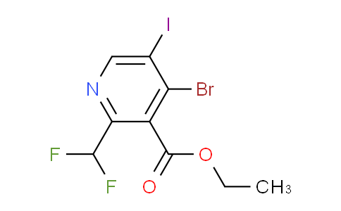 AM206894 | 1804462-74-5 | Ethyl 4-bromo-2-(difluoromethyl)-5-iodopyridine-3-carboxylate