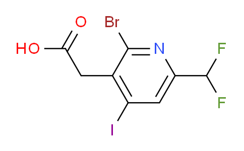 AM206897 | 1804842-17-8 | 2-Bromo-6-(difluoromethyl)-4-iodopyridine-3-acetic acid