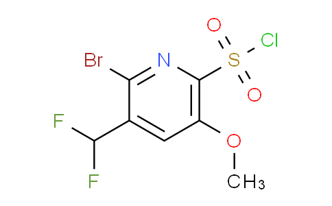 AM206898 | 1805351-86-3 | 2-Bromo-3-(difluoromethyl)-5-methoxypyridine-6-sulfonyl chloride