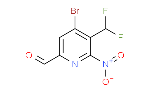 AM206903 | 1805249-76-6 | 4-Bromo-3-(difluoromethyl)-2-nitropyridine-6-carboxaldehyde